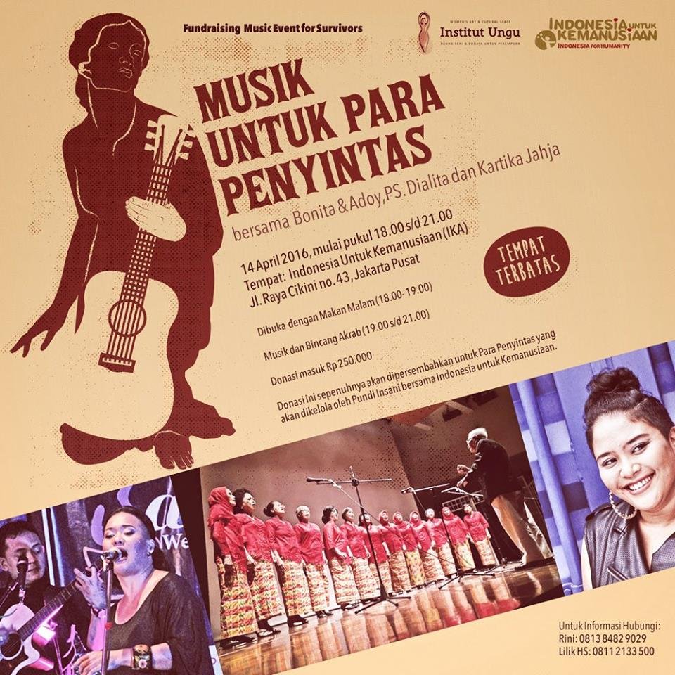 MUSIK UNTUK PARA PENYINTAS